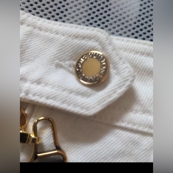 Louis Vuitton Night Denim Mini Shorts Milk White Rare Japan Exclusive Never Worn - Picture 8 of 16